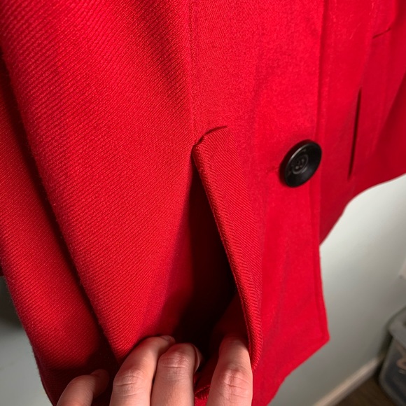 Lane Bryant Red 3/4 Sleeve Jacket - Picture 5 of 8